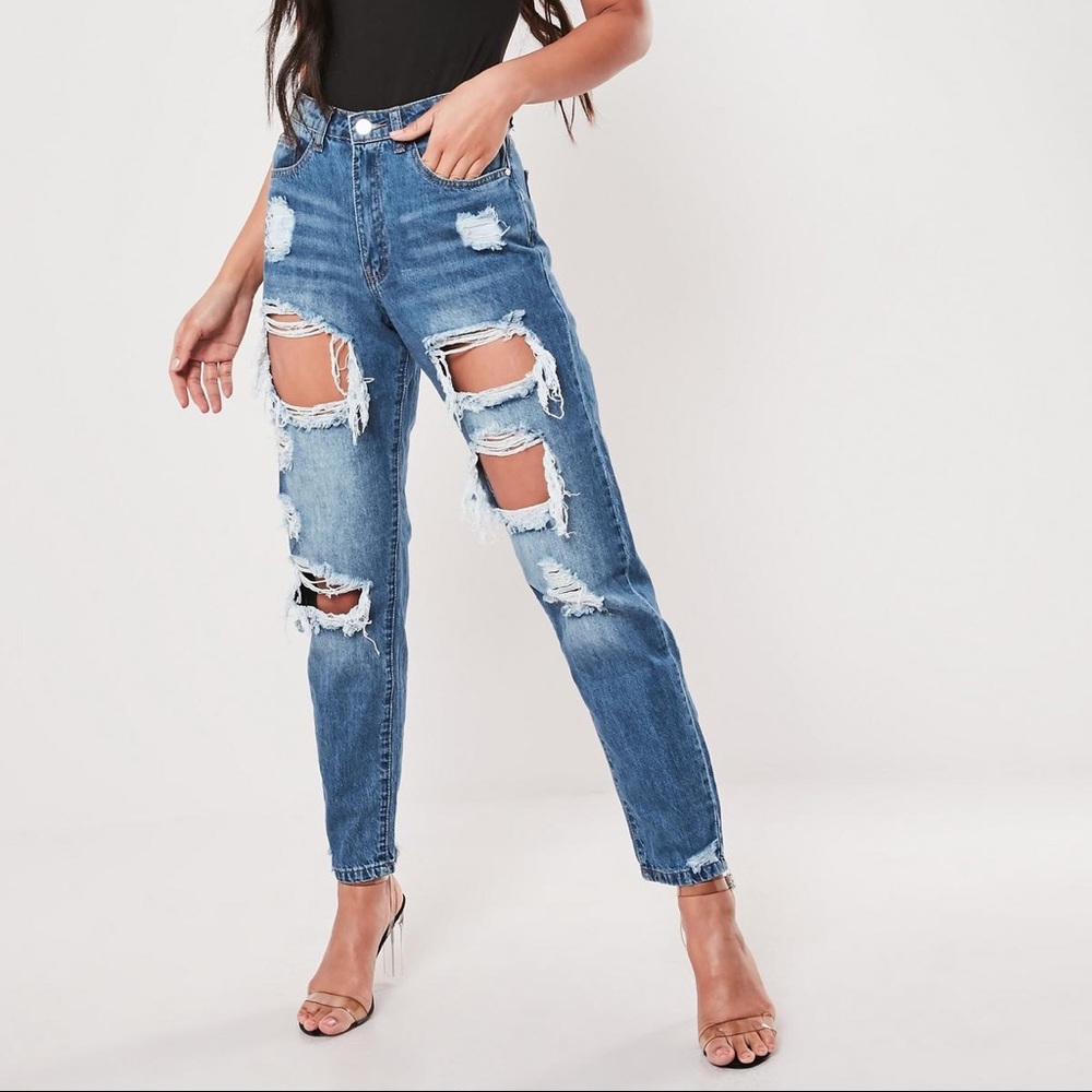 High Rise Mom Jeans